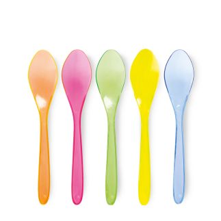 Spoon PS Multi color 13 CM (3000 pcs – 500 pcs x 6 Bags (3000 Pcs/ box)