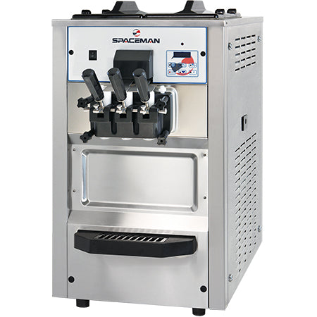 SOFT SERVE ICE CREAM MACHINE, MODEL 6225H, WITH HOPPER AGITATOR OPTION