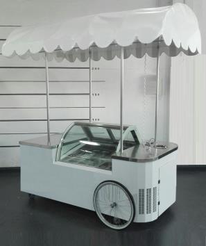ICE CREAM KART Freezer Display