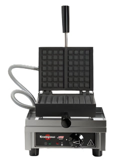 WECAKCAO – 4x7 Brussels Waffle Maker (90° Opening)