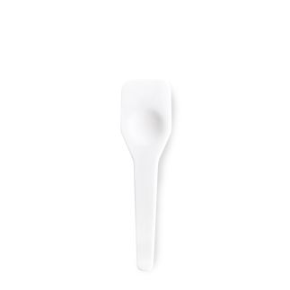Spoon PS Full Colour White 9.5 CM (5000 PCS / Box) (10 Bags X 500)